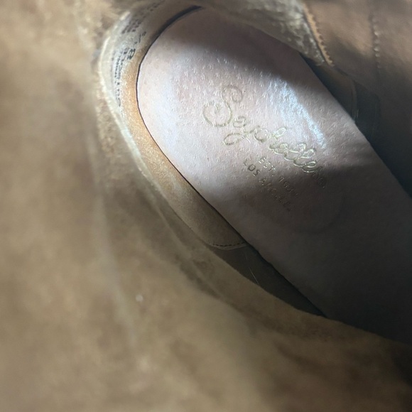 Seychelles Anthropologie Wild Ride Brown mid calf Women’s Leather Bootie 8.5 - Picture 3 of 7